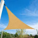 3 × 3 × 3 m napvitorla — Prémium Bézs, Prémium HDPE